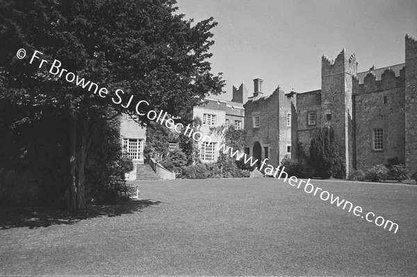 HOWTH CASTLE FROM GARDEN S E